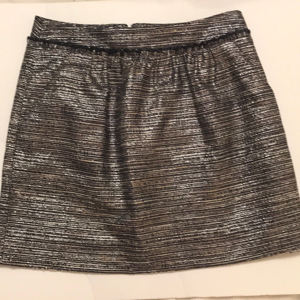 Gap Metallic/Gray/Black/White Skirt - Size 0 - $16